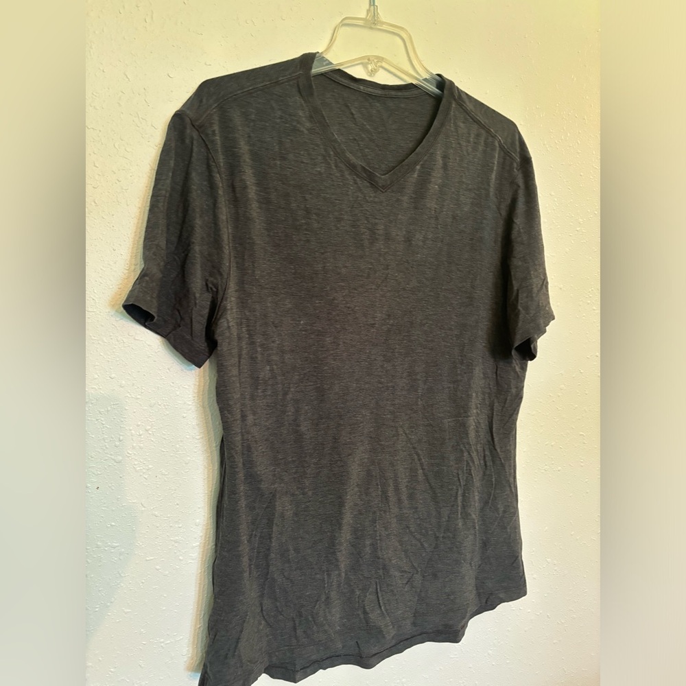 Lululemon blue v neck t shirt
